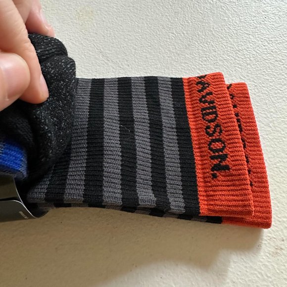 Harley-Davidson 2 different prs of Cotton-feel comfort socks Large 9-13 #38, S1 - Picture 7 of 7